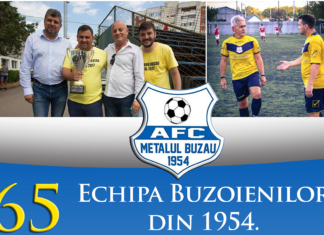 Eveniment „Metalul 65” | Echipa buzoienilor aniversează 65 de ani de la înfiinţare!