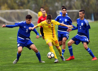 U15. FOTBAL | Buzoianul Adrian Caragea a adus victoria României în „dubla” cu Cipru