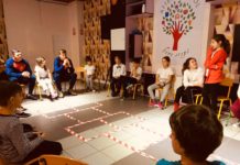 FOTO | RUGBY. SCMGB. Uriaşii cu suflet mare la joacă cu micuţii din Buzău!