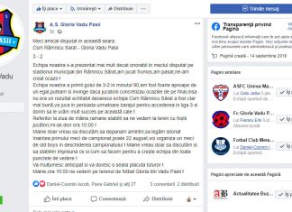 EXCLUSIV | Poliţia, AJF Buzău, Prefectura şi Direcţia de Sănătate Publică, luate peste picior de CSM Râmnicu Sărat şi Gloria Vadu Paşii? (1)