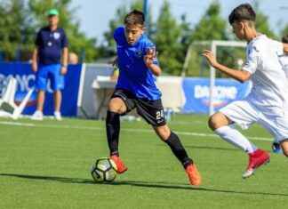 Fotbalul buzoian, campion la pierdut talente | La doar 15 ani, Caragea jr. înscrie pentru Hagi la U15, U17 şi-n Liga a III-a!