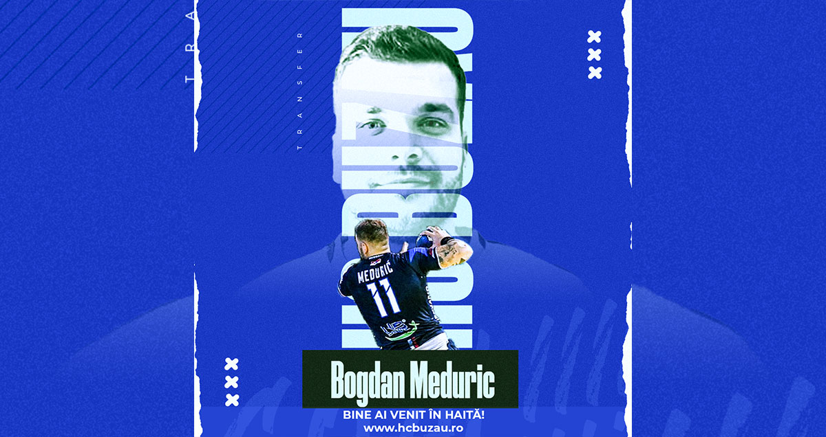 FOTO | Şi-au luat tanc! HC Buzău a transferat de la PAOK Salonic, un apărător sârb de 1,93!