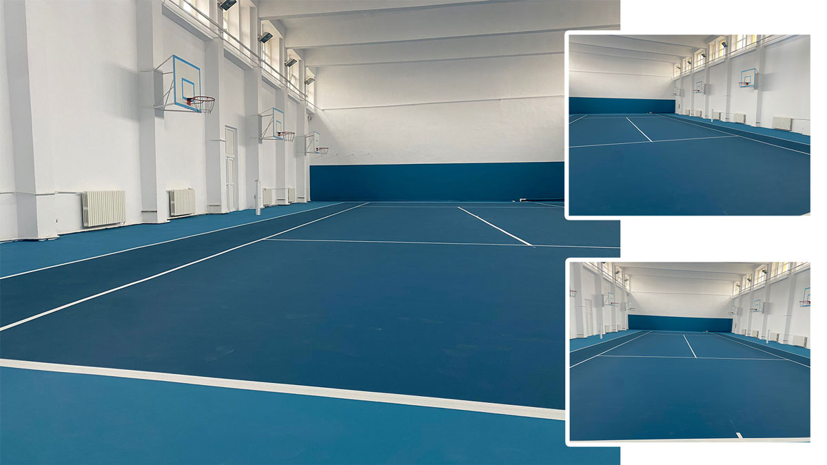 EXCLUSIV! Teren de hard în Buzău! Investiţie de peste 55.000 de euro la Liceul „Marghiloman” pentru buzoianca care a câştigat Wimbledon-ul