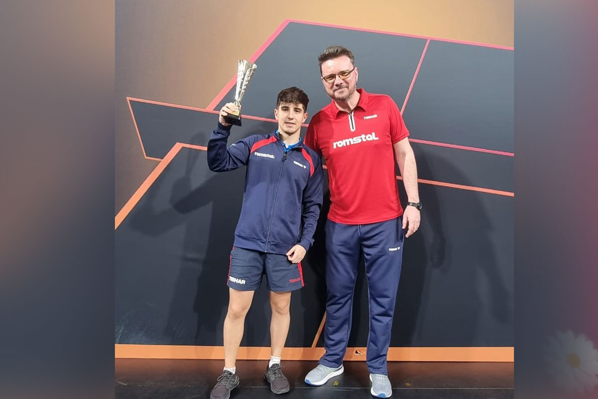 FOTO & VIDEO | Tenismenul buzoian, Eduard Ionescu, medaliat cu aur şi argint la Doha!