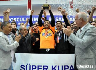 Beşkitaş, cea mai titrată echipă din Turcia, adversara „Lupilor Buzăului” într-un meci de pregătire în Sala Sp. Romeo Iamandi