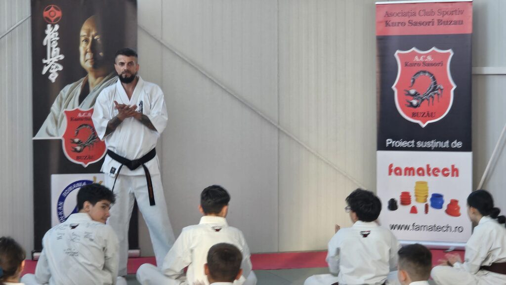 Karate Kuro Sasori deschide un nou centru la Pietroasele: sport, disciplină și integrare prin arte marțiale