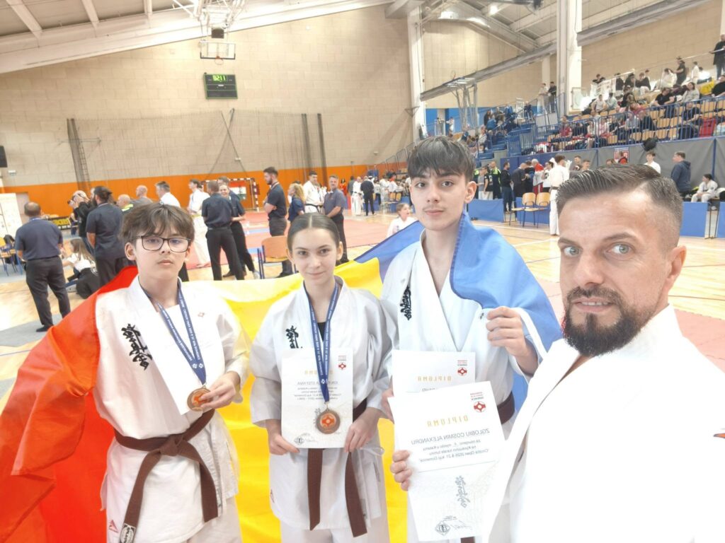 Sportivii de la Karate Kuro Sasori Buzău, rezultate remarcabile la Domenika Cup Croația