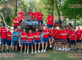 GALERIE FOTO | Arsenal complet! Gloria Buzău, cantonată într-o fostă bază militară înaintea duelului cu CSM Deva