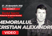 Ajuns la cea de-a XVI-a ediție, Memorialul „Cristian Alexandru” poate fi urmărit în timp real pe Buzăul Sportiv!