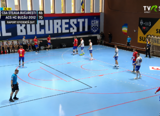 HC Buzău, start în forță în Liga Zimbrilor! „Lupii” Buzăului au câștigat clar în sala Apollo, în fața celor de la Steaua București